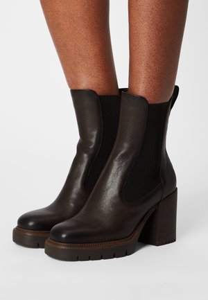 Tamaris, Bottines à talons hauts - taupe