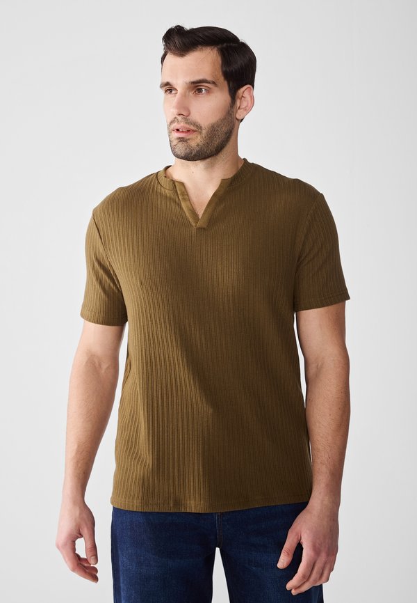 T-Shirt basic - dark olive