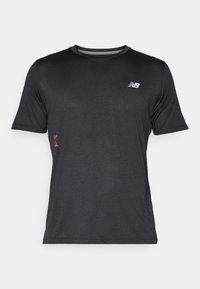 New Balance ATHLETICS GRAPHIC  - T-shirt de sport - black