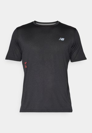 New Balance ATHLETICS GRAPHIC  - Sports T-shirt - black