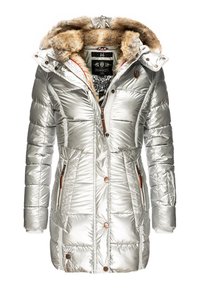 Fur Navahoo Halina Silber Marikoo LIEBLINGS Winter Coat Silber