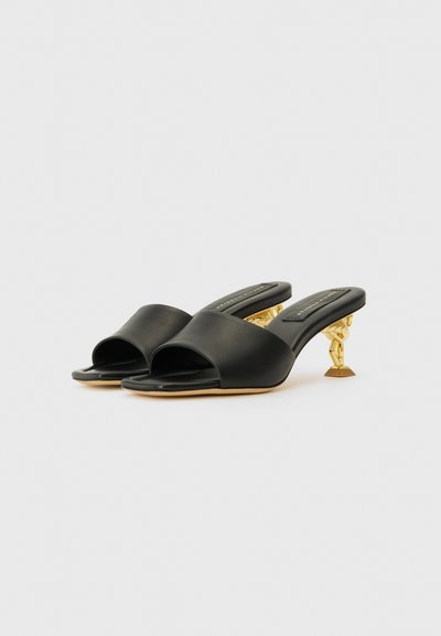 Sophia Webster FLO FLAMINGO LOW MULE - Μιουλ με τακούνι - black