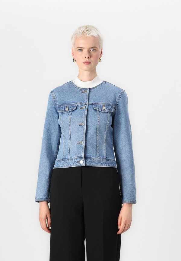 ONLKATHY ROUND COLLAR  - Denim jacket
