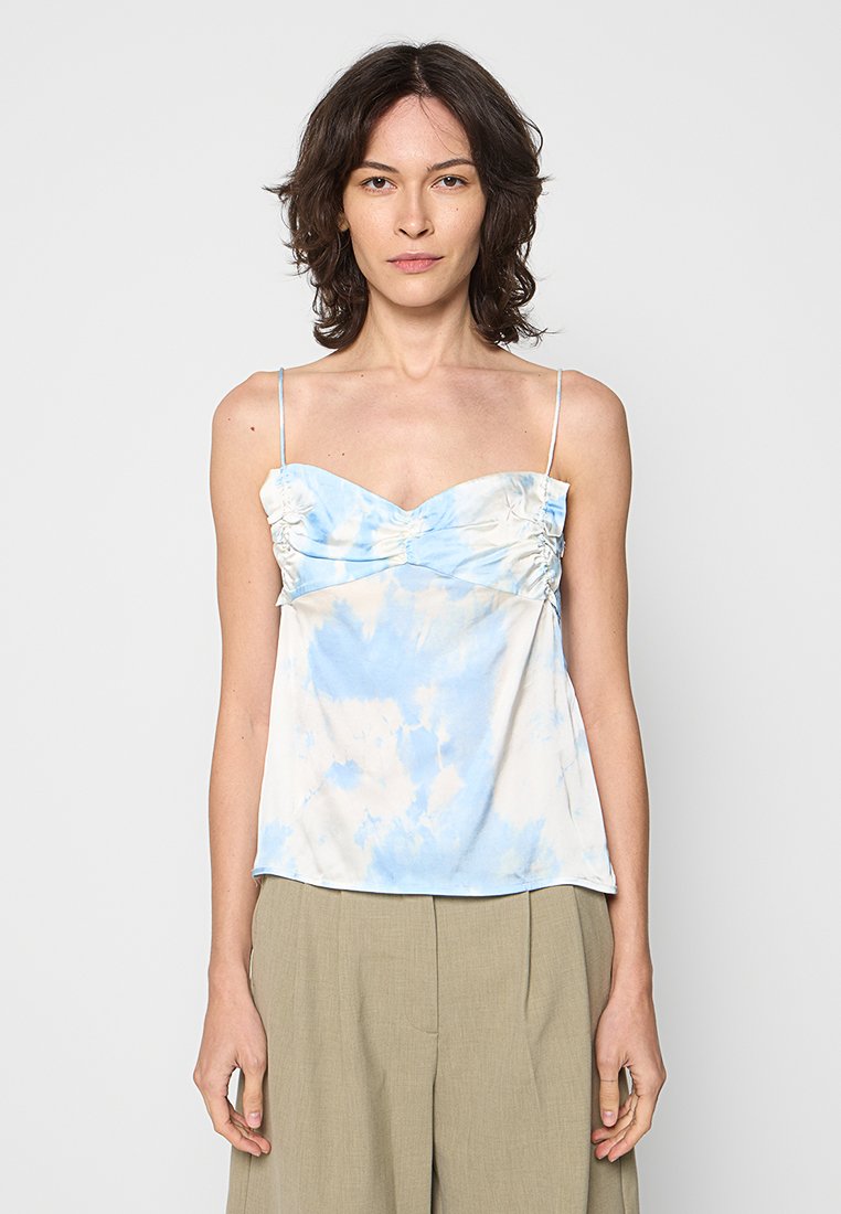 Ganni Top blauw