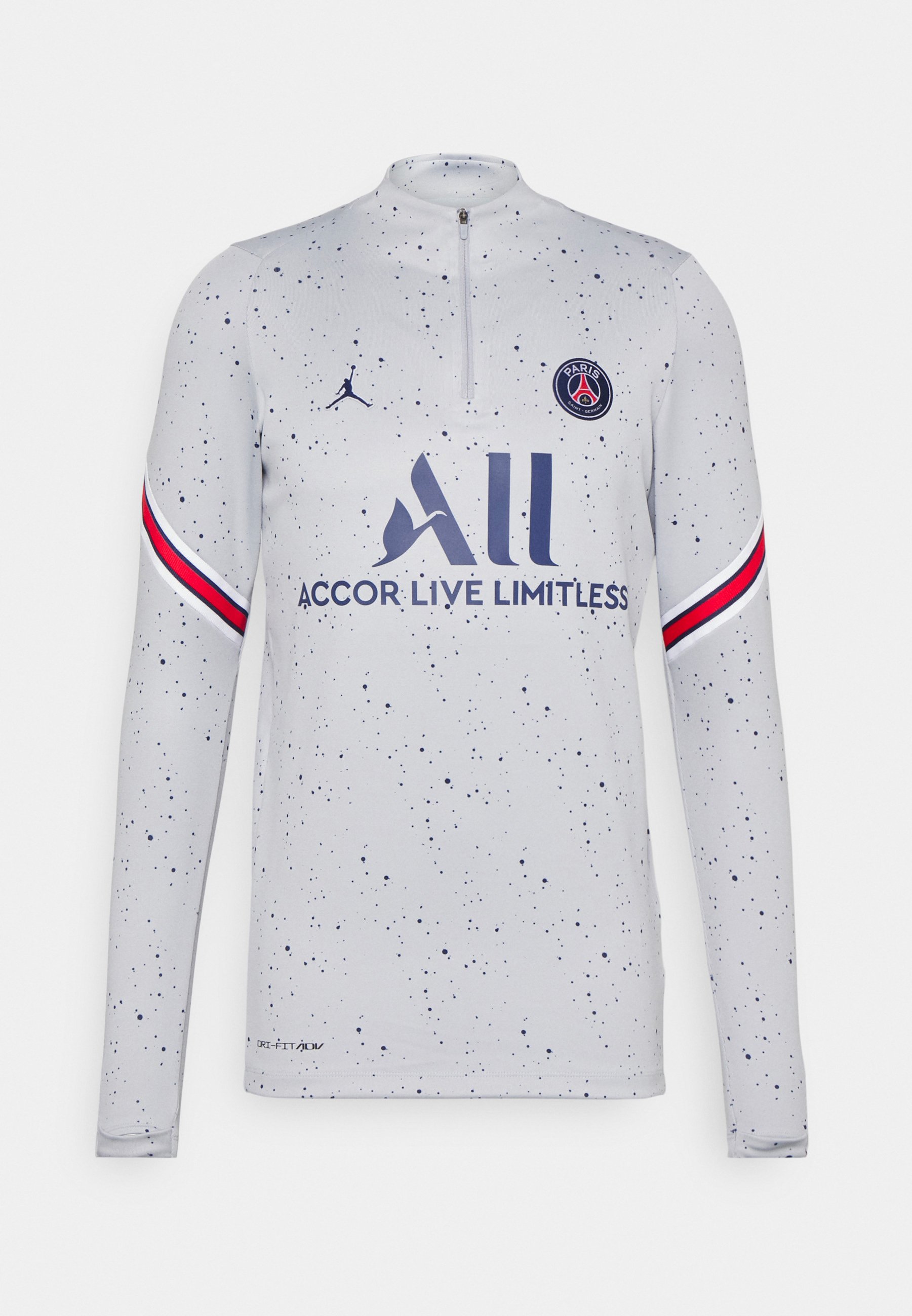 Nike Performance PARIS ST GERMAIN STRIKE ELITE - Voetbalshirt - wolf  grey/midnight navy/grijs - Zalando.be