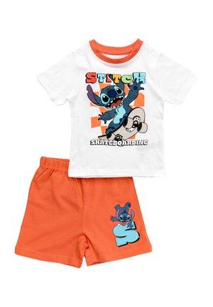 LILO STITCH SET - Nattplagg set - orange c-orange