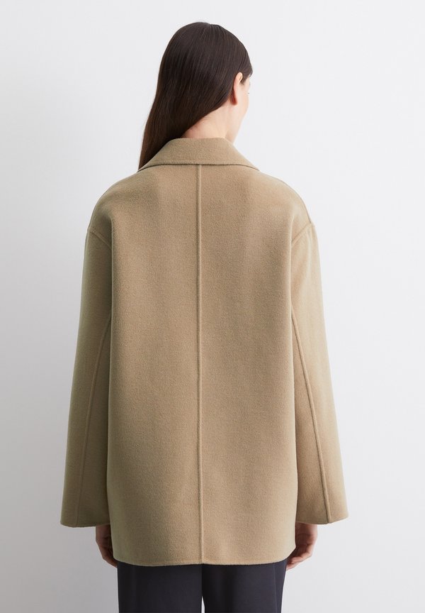 CABAN REAL DOUBLEFACE WORKMANSHIP WELT POCKETS - Short coat - deep sand3