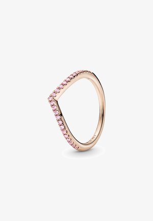 Pandora, SPARKLING WISHBONE - Anillo - pink