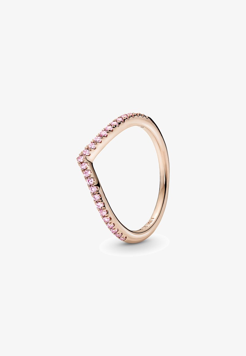 Pandora SPARKLING WISHBONE - Prsteň - pink