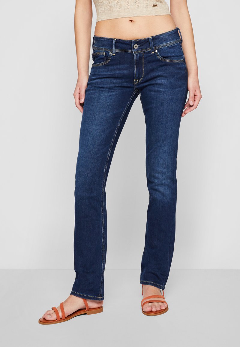 Pepe Jeans HOLLY Jean slim blue denim/denim bleu ZALANDO.FR