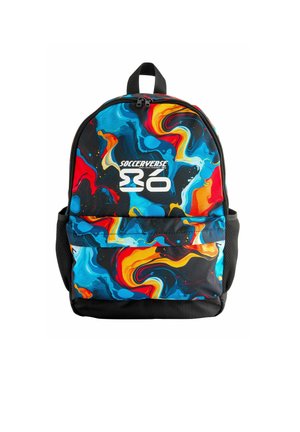 REGULAR FIT - Nahrbtnik - orange glitch print