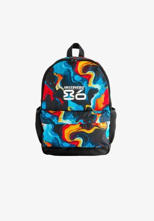 REGULAR FIT - Mochila - orange glitch print