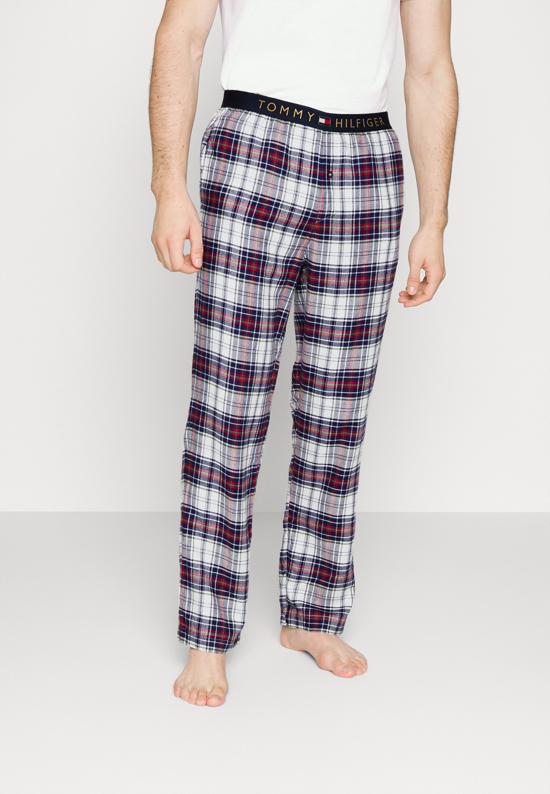 Tommy Hilfiger PANT - Pyjamabroek - blue/Blauw - Zalando.nl