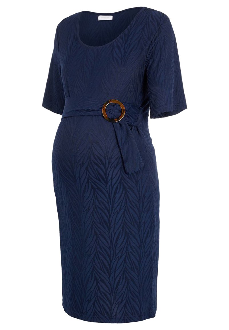 Mamalicious Jurk blauw denim/bluedenim Mamalicious Jurk blauw denim/bluedenim