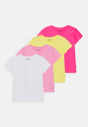 GIRLS 4 PACK - T-shirts basic - multi coloured