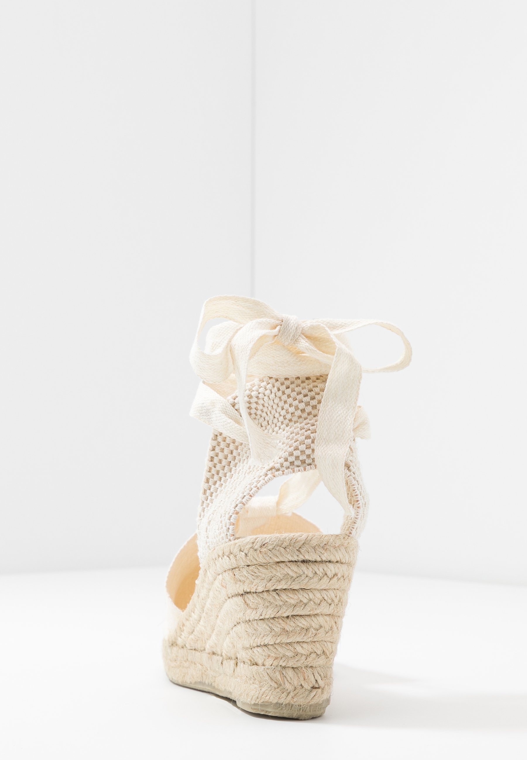LACE UP WEDGES Espadrillos beige LACE UP WEDGES Espadrillos beige
