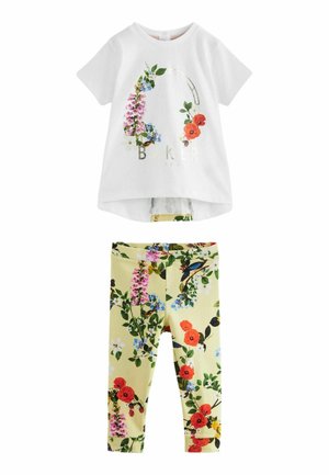 FLORAL SET - REGULAR FIT - Leggings - Hosen - yellow