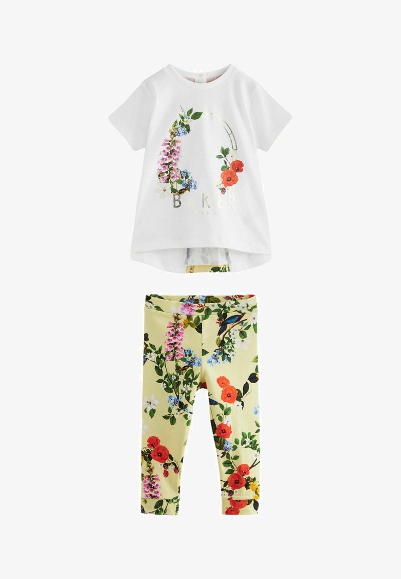 Baker by Ted Baker FLORAL SET - REGULAR FIT - Leggings - Byxor - yellow