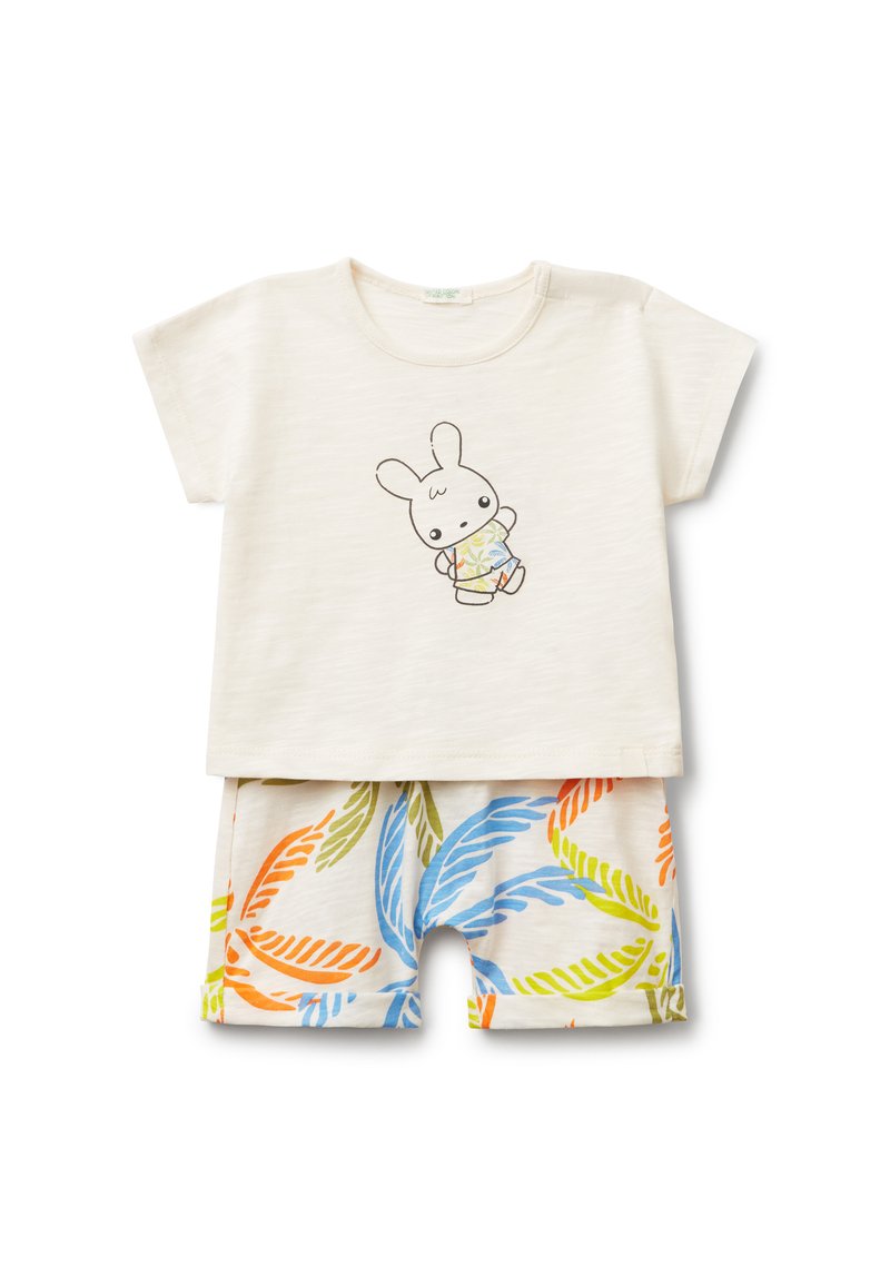 United Colors of Benetton SET  - Shorts - white