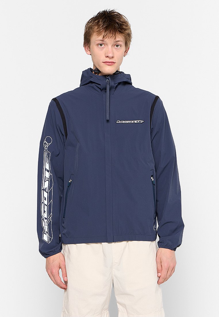Lacoste Lichte jas donkerblauw Lacoste Lichte jas donkerblauw