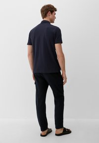 s.Oliver MIT FLAMM STRUKTUR - Koszulka polo