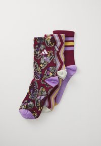 adidas Performance - FARM 3 PACK - Sporta zeķes - multi-coloured/red Miniatūras attēls 1