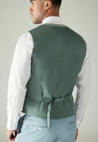 Next LEAF REGULAR FIT - Anzugweste - sage green