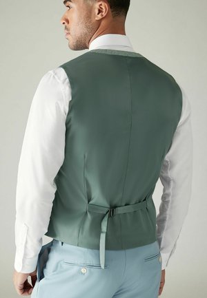 Next LEAF REGULAR FIT - Ülikonnavest - sage green
