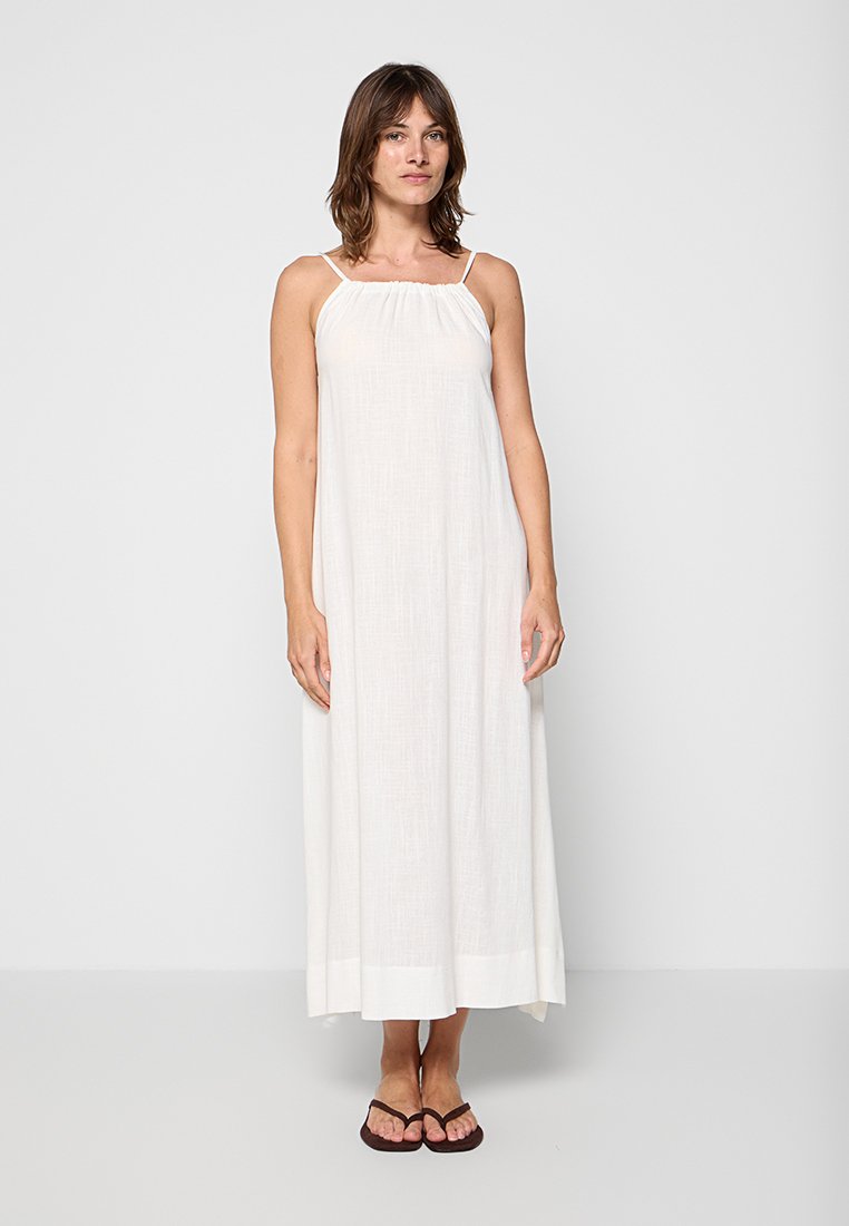 Le Jardin Du Lin Maxi-jurk wit