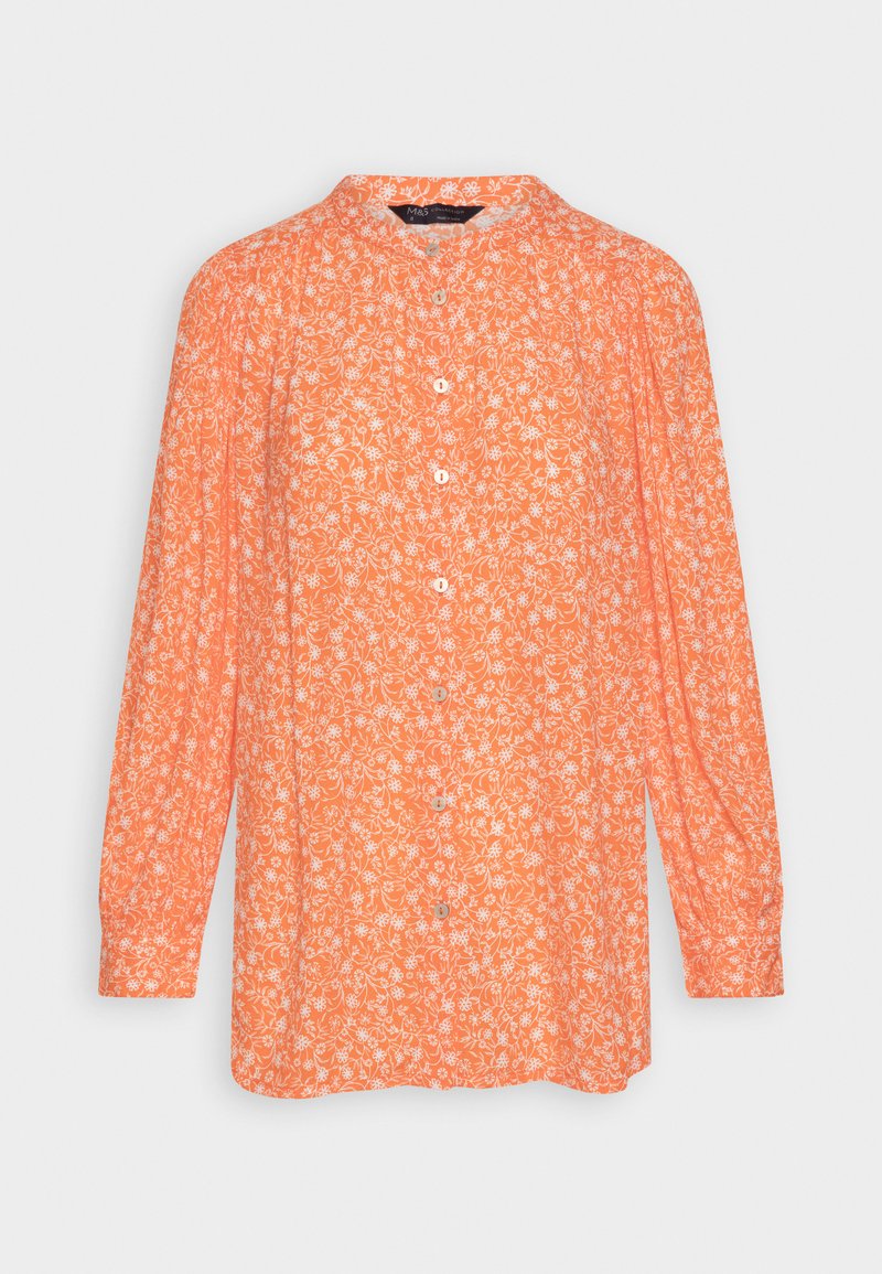 Marks & Spencer Overhemdblouse oranje Marks & Spencer Overhemdblouse oranje