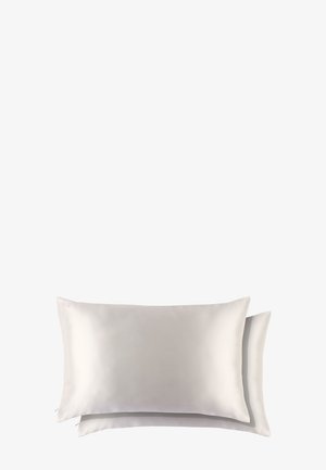 Slip SLIP PURE SILK QUEEN PILLOWCASE DUO - Ansiktsvård - tillbehör - white