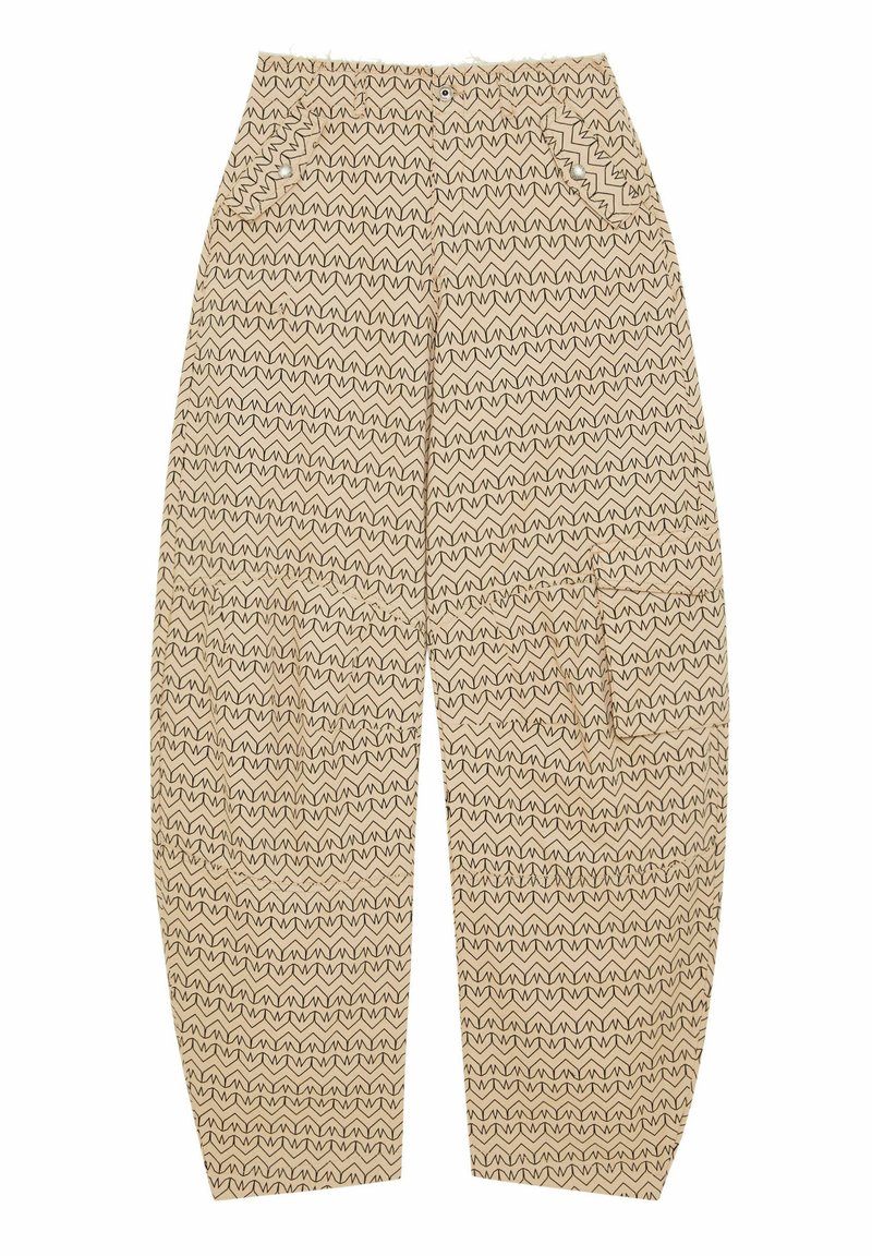 PATRIZIA PEPE Cargobroek beige mêleerd