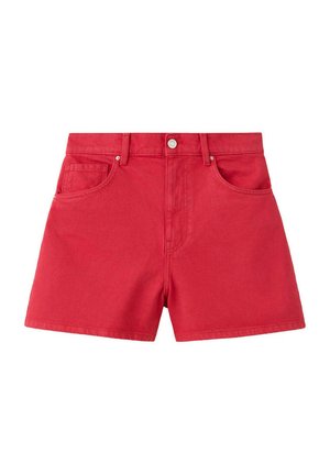 Mango, ADULT - Shorts vaqueros - red