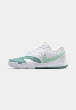 Nike Performance COURT LITE 4  - Multicourt tennis shoes - white/mint foam/cannon