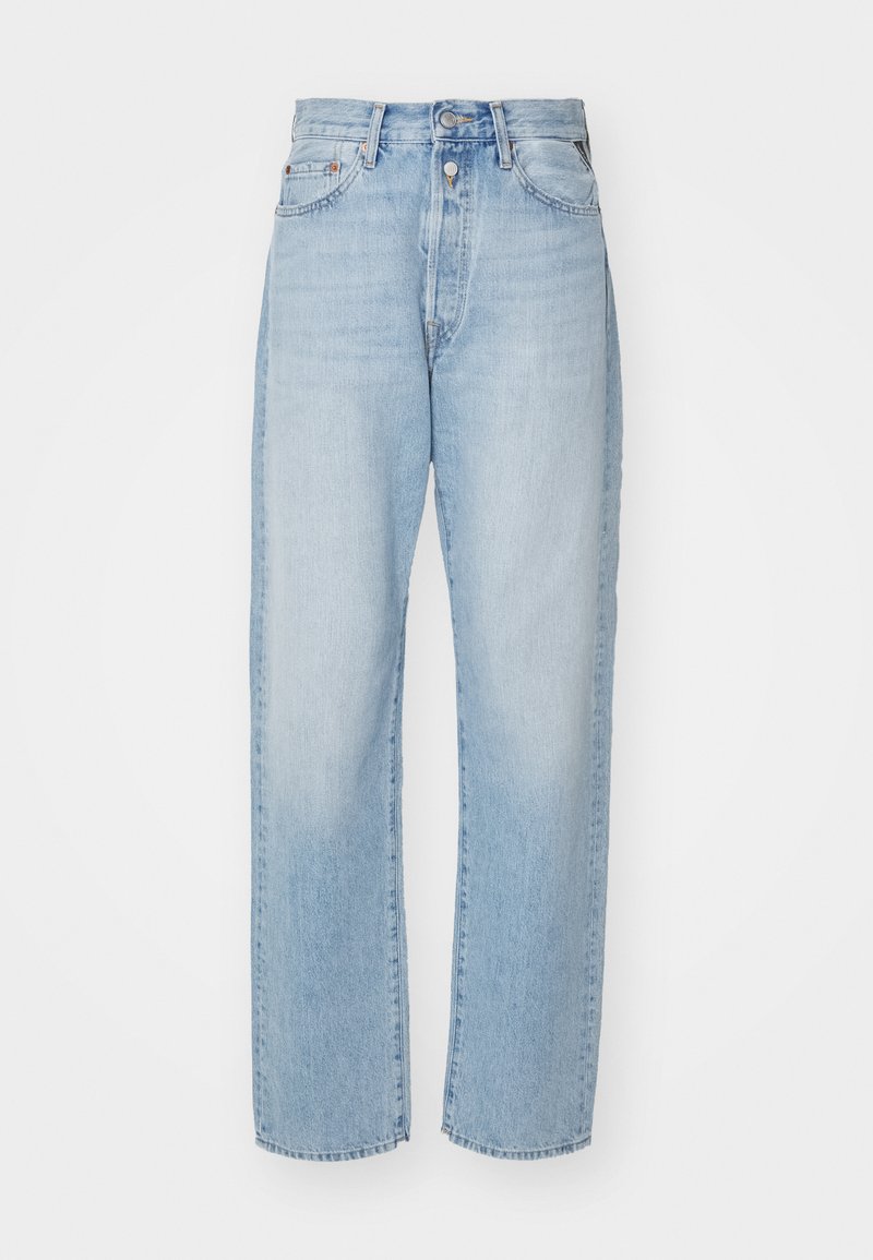 Replay Relaxed fit jeans lichtblauw denim