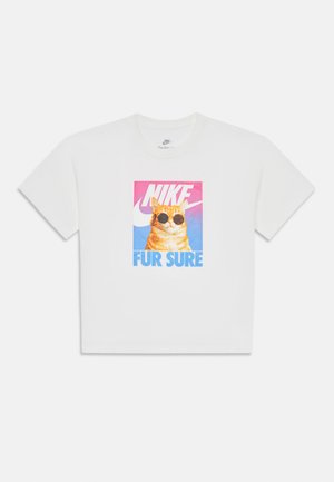TEE PHOTO CUTE ANIMAL - Trükipildiga T-särk - white