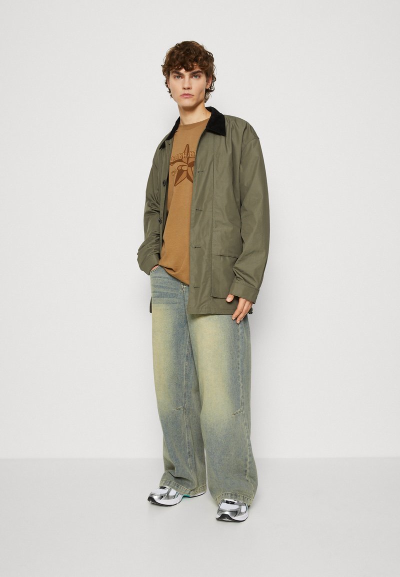Jaded London COLOSSUS BAGGY - Baggy Jeans - light blue denim/light 