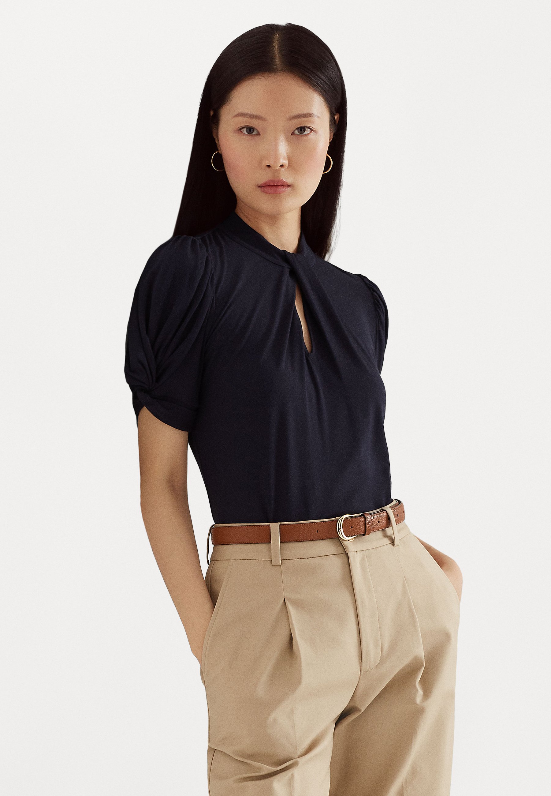 ESPRIT Damen Maternity T-Shirt Mit Streifen – Aus Bio-Baumwolle, Dehnbar & Nachhaltig