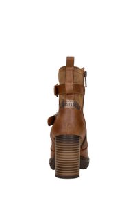 Mustang Plateaustiefelette - cognac