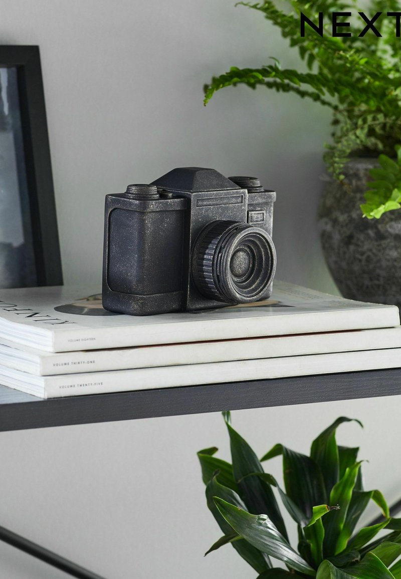 Next PHOTOGRAPHY CAMERA ORNAMENT - Deko - bronze black/schwarz