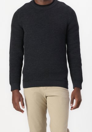 Pullover - mottled anthracite