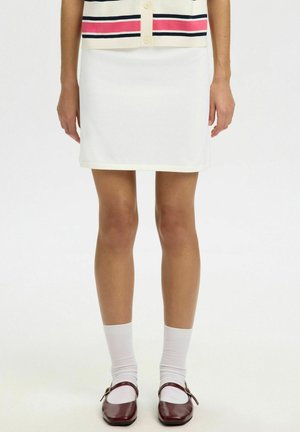 Selected A-line skjørt - egret