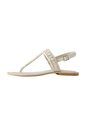 Next, REGULAR FIT - FOREVER COMFORT® TOE THONG EMBELLISHED SANDALS  . - Zehentrenner - bone