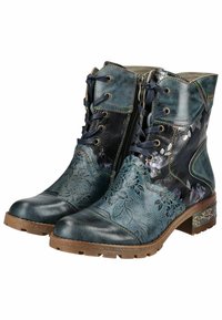 LAURA VITA Botines camperos - bleu