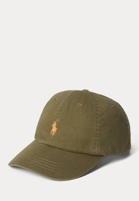 THE ICONIC COTTON CHINO BALL CAP - Cap - canopy olive