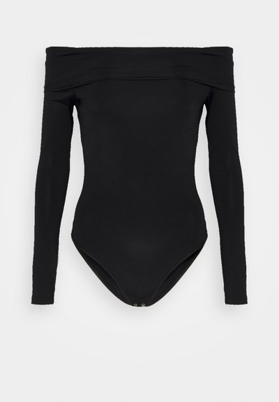 Materiel CAPE SLEEVE BODY - Trükipildiga T-särk - black