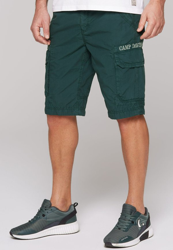 CARGO MIT TONIGEN TAPES UND STICKEREIEN - Shorts