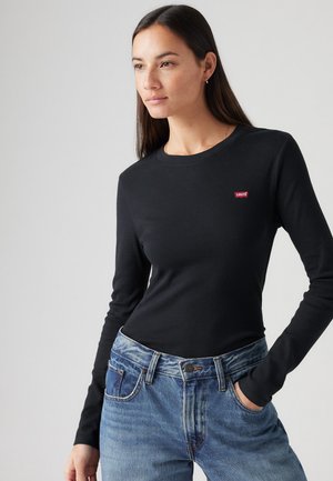 ESSENTIAL TEE - T-shirt à manches longues - anthracite night
