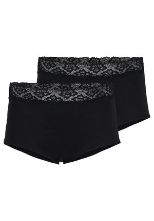 2ER-PACK - Pants - black