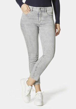 FLORENZ ACID WASH - Slim fit jeans - grey denim acid